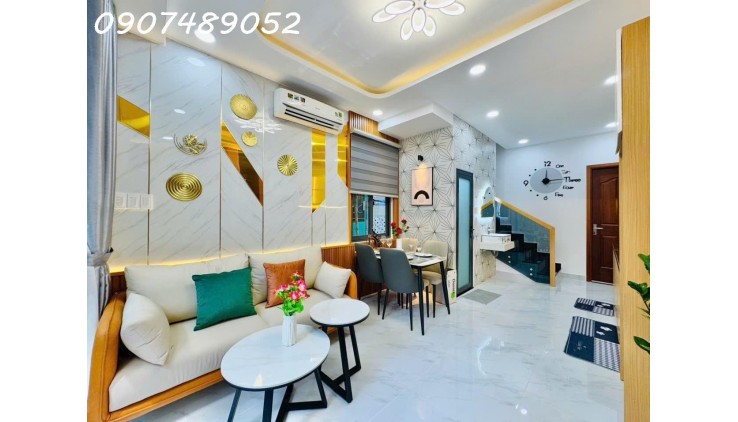 [ NHÀ ĐẸP GIÁ GIẢM SÂU] Bán nhà 44m², 2 tầng, 3PN, Gò Vấp, 5.8 tỷ, sổ hồng, Tặng full nội thất.